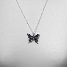 アゲハ 蝶 ミスティッククオーツ シルバー925 ペンダント ネックレス【Ageha|アゲハ】