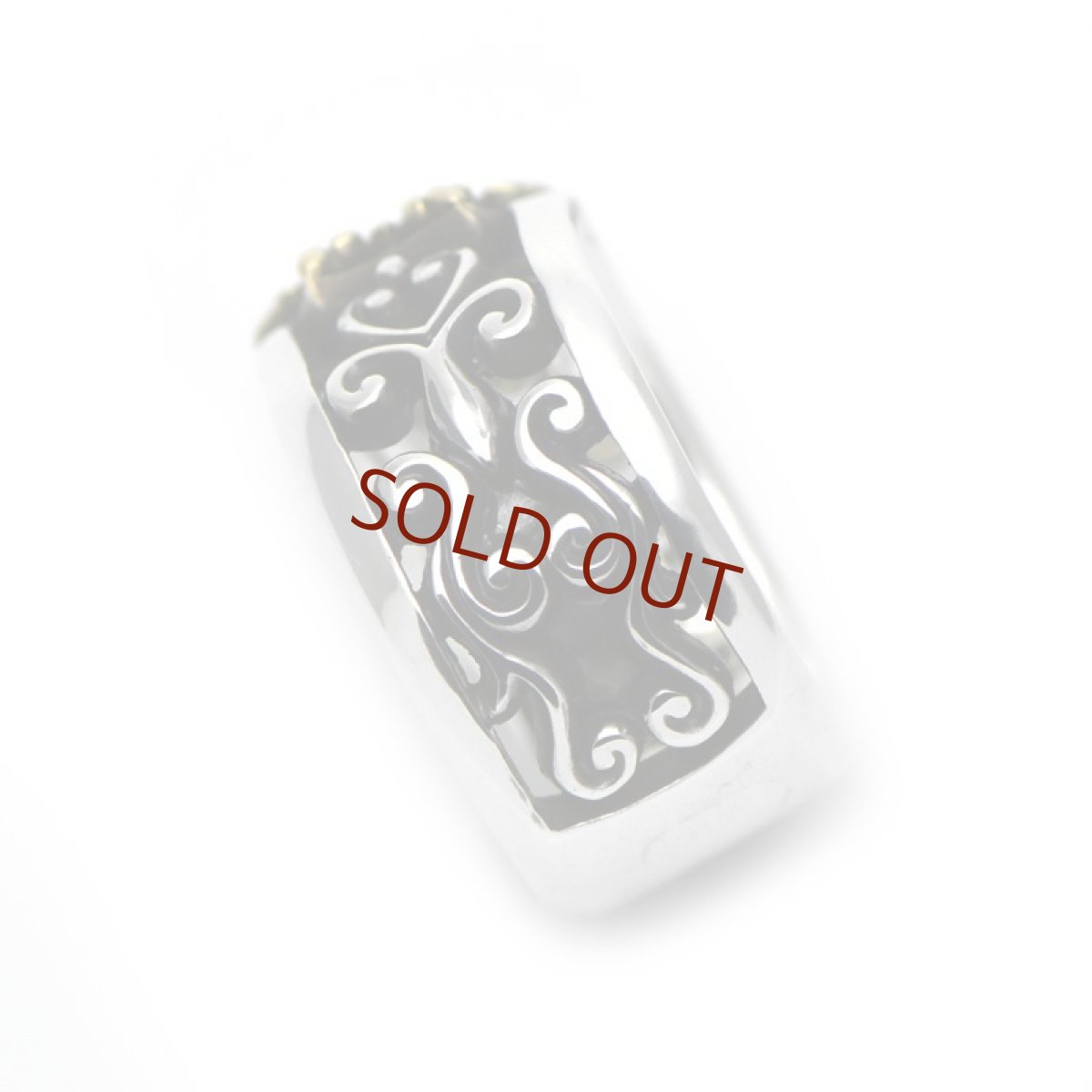 スノーフレーク 雪の結晶 シルバー ブラス コンビリング【cooldust | クールダスト】