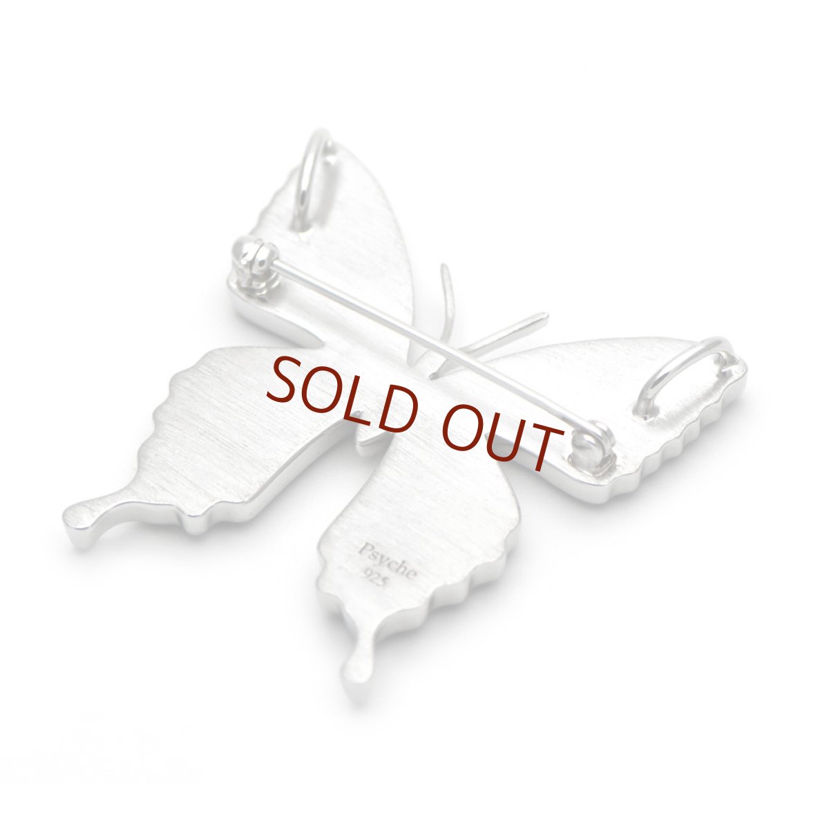 多彩なグラデーションが美しいブローチ兼ペンダント(シルバー)