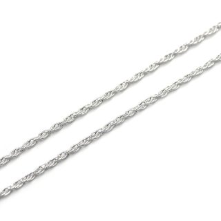鹿革 ロングレザーコード ブラック シルバーパーツ 60cm-90cm