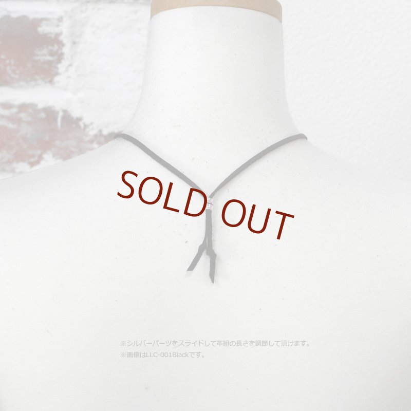 3.0mm巾 鹿革紐 ディアスキン レザーコード ブラック 50cm-80cm【LEPUS