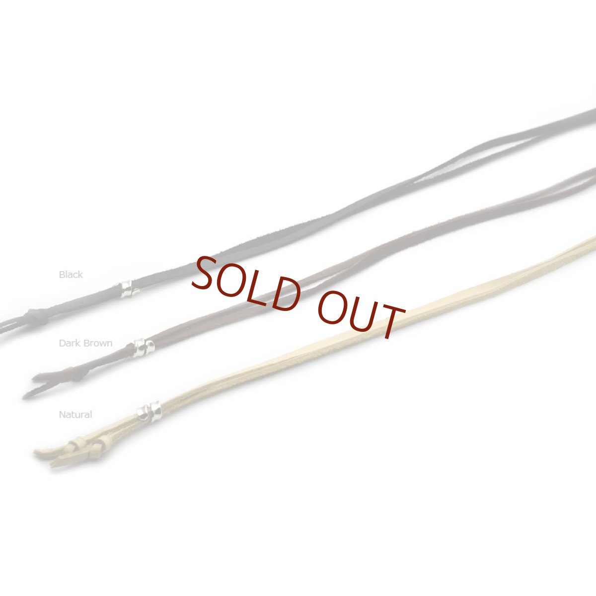 3.0mm 鹿革紐 | ディアスキンレザーコード(ナチュラル) 【Lepus|レプス】