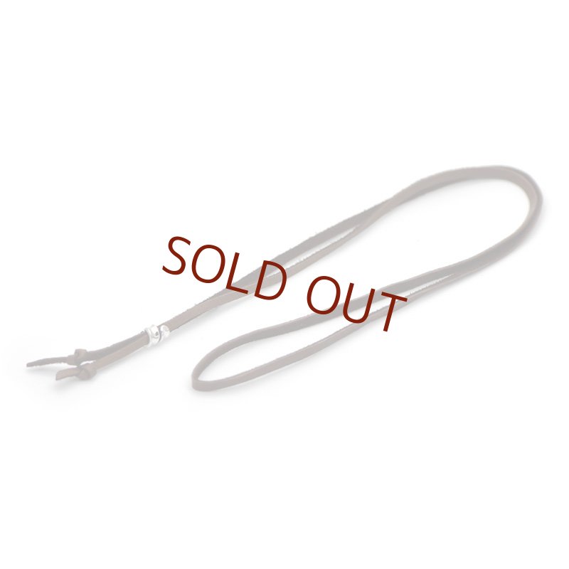 3.0mm巾 鹿革紐 ディアスキン レザーコード ブラウン 50cm-80cm【LEPUS