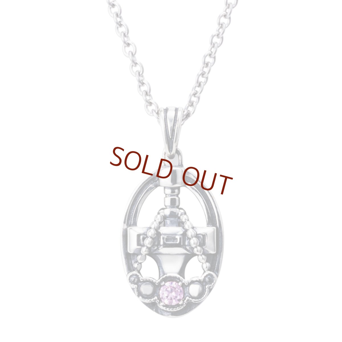 [キングダム 公式コラボアクセサリー]蒙恬(もうてん)モデルシルバーペンダント 【White clover】