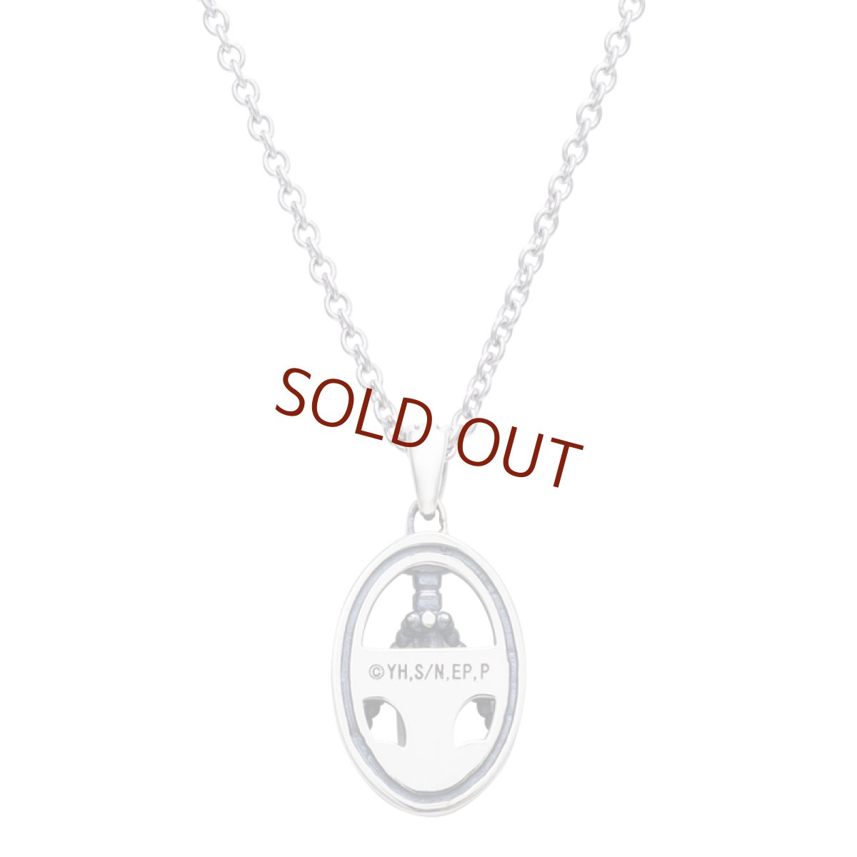 [キングダム 公式コラボアクセサリー]蒙恬(もうてん)モデルシルバーペンダント 【White clover】