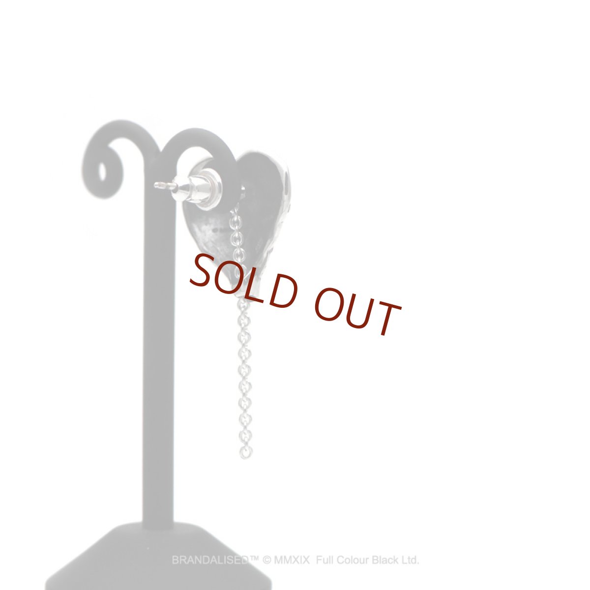 [ブランダライズド 公式コラボアクセサリー] バンクシー バンドエイドハートピアス 【cooldust×BRANDALISED™】 