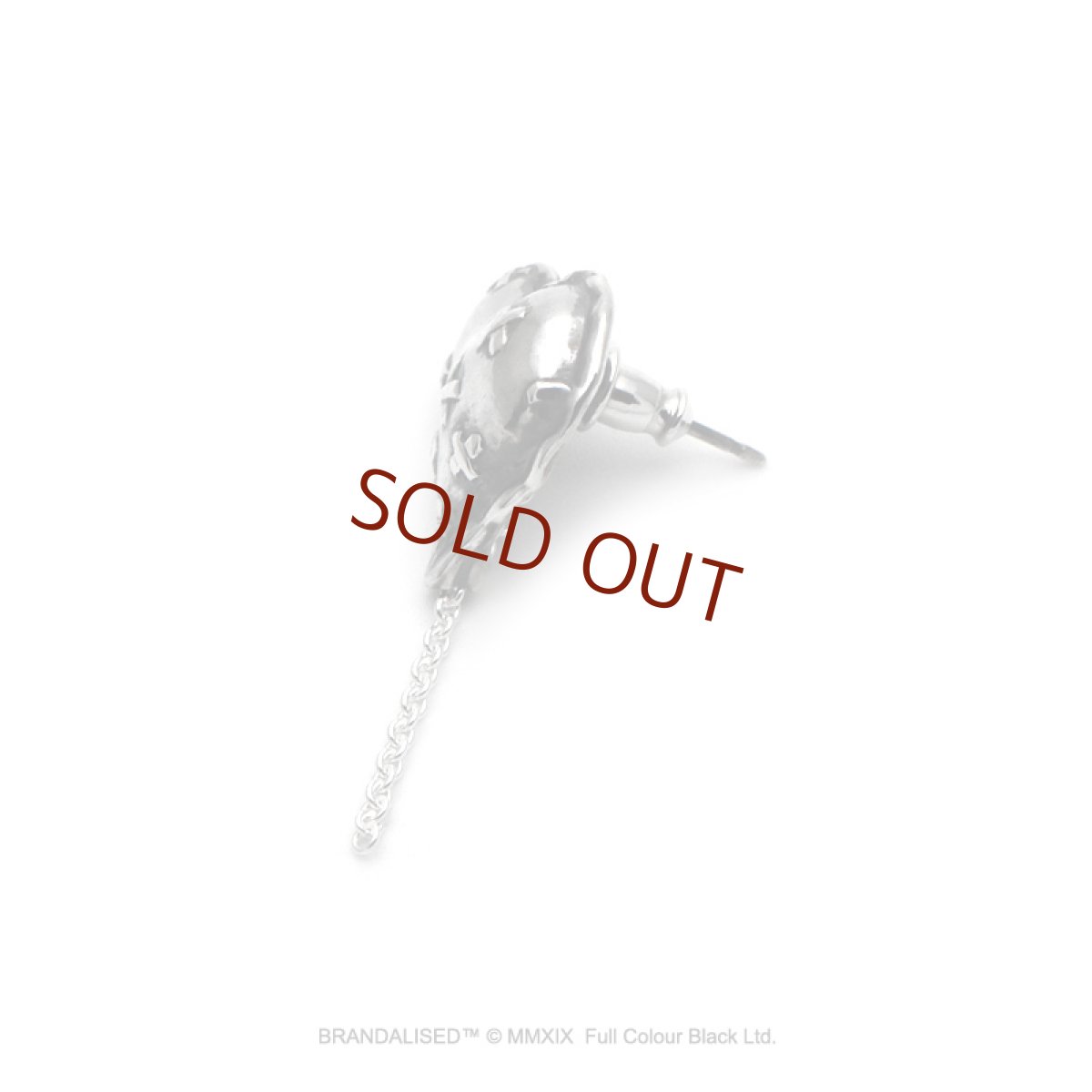 [ブランダライズド 公式コラボアクセサリー] バンクシー バンドエイドハートピアス 【cooldust×BRANDALISED™】 