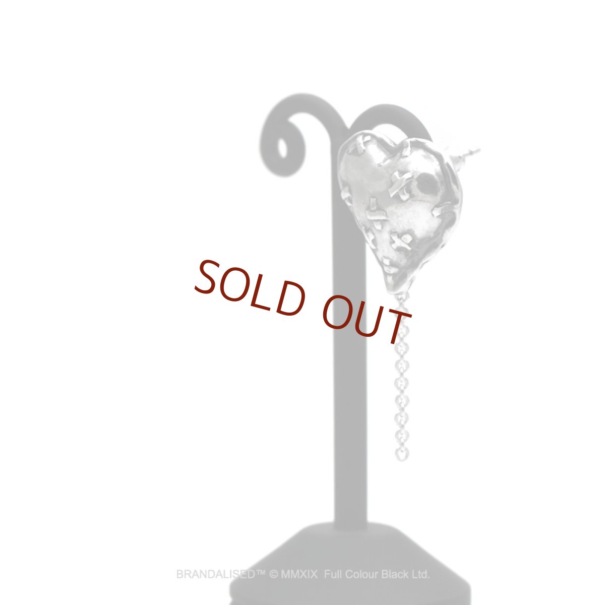 [ブランダライズド 公式コラボアクセサリー] バンクシー バンドエイドハートピアス 【cooldust×BRANDALISED™】 