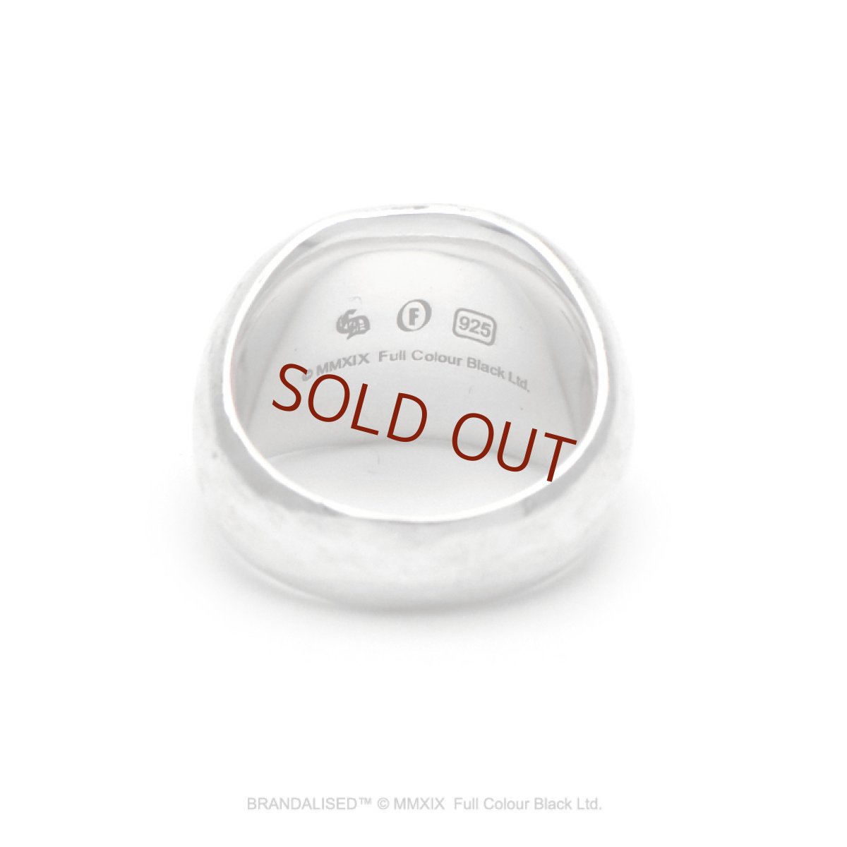 [ブランダライズド 公式コラボアクセサリー] バンクシー フォローユアドリームズ シルバーリング 【cooldust×BRANDALISED™ 】