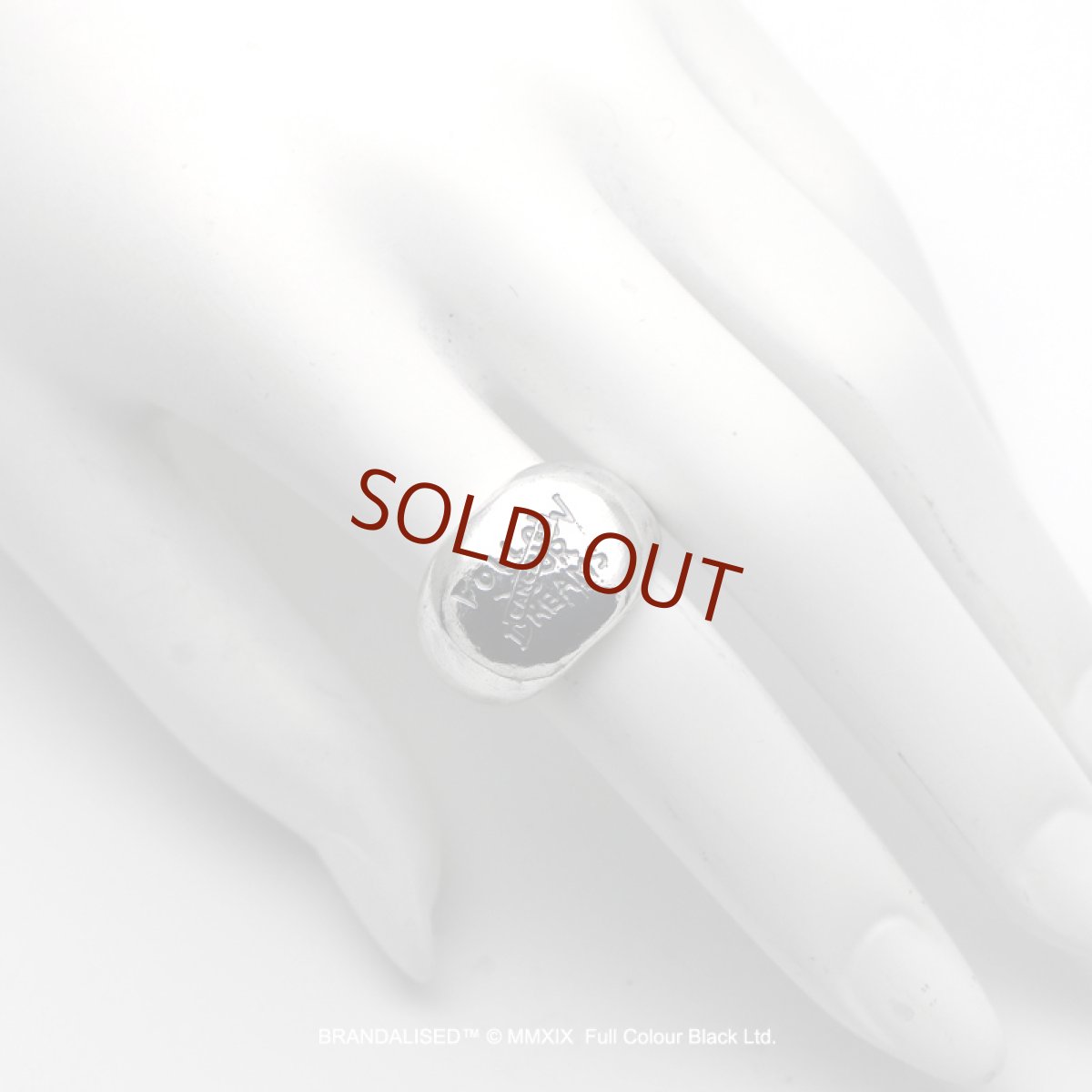 [ブランダライズド 公式コラボアクセサリー] バンクシー フォローユアドリームズ シルバーリング 【cooldust×BRANDALISED™ 】