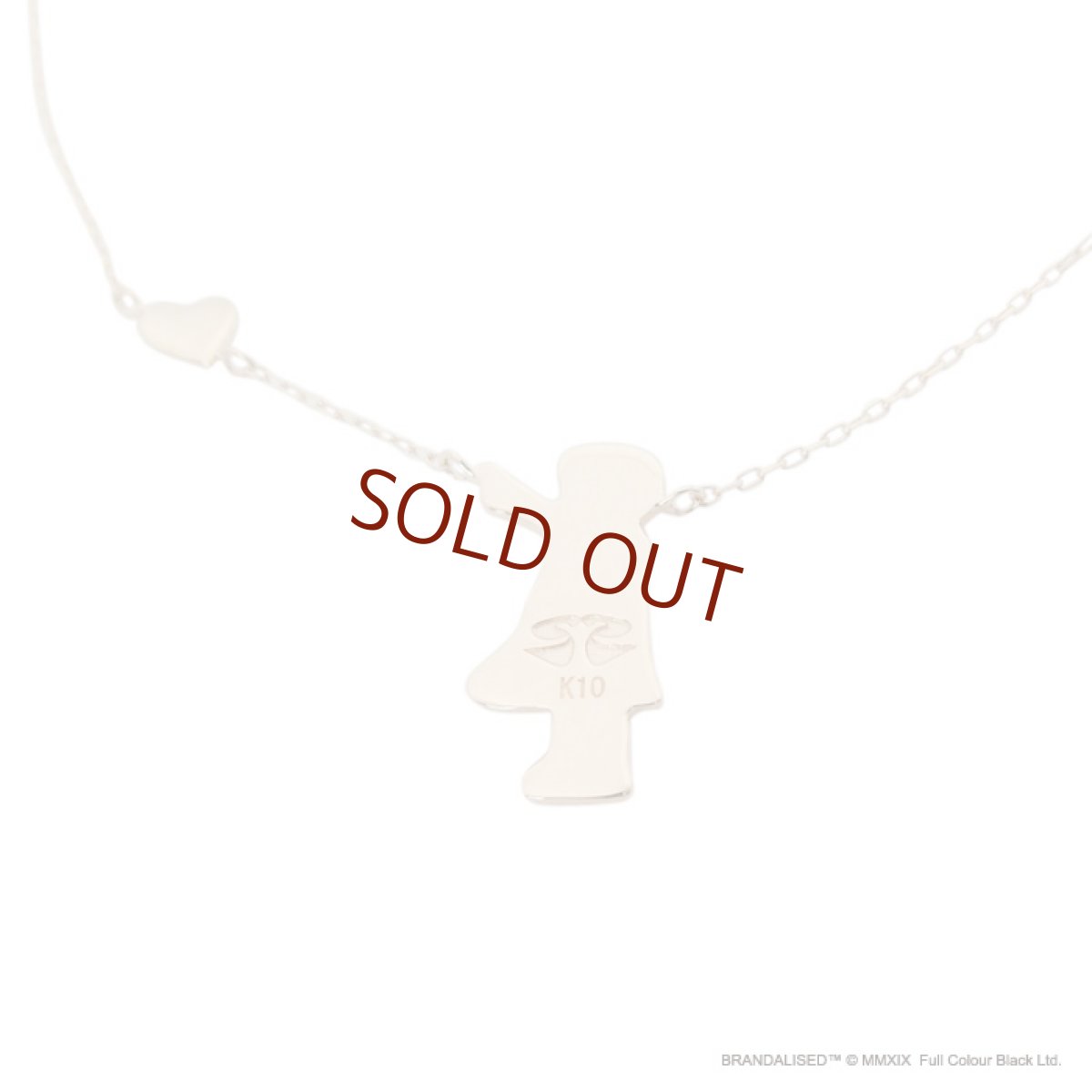 [ブランダライズド 公式コラボアクセサリー] Banksy "Balloon Girl" Necklace/バンクシー バルーンガールネックレス 【SERASTINY×BRANDALISED™】 