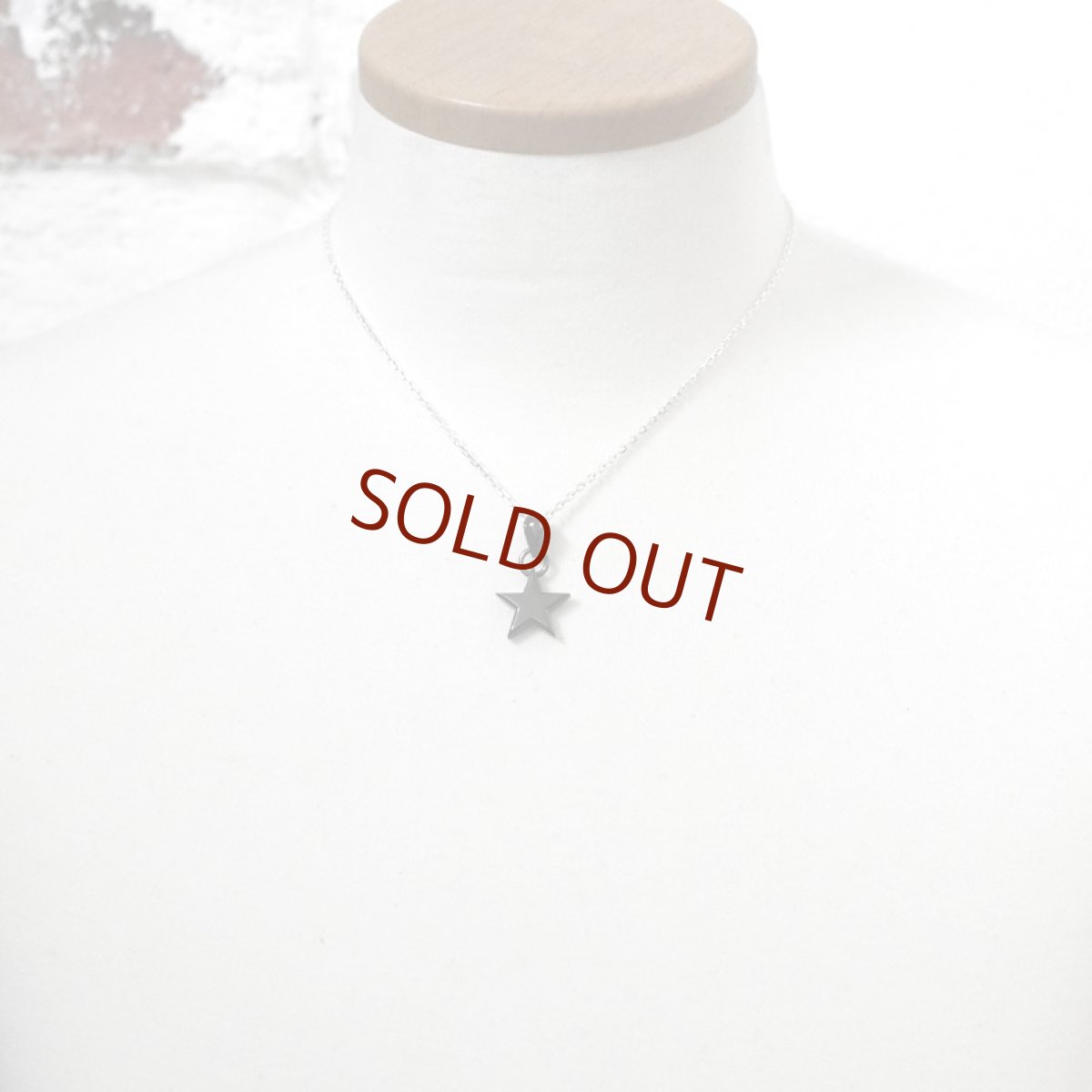 スター(星)モチーフのシルバーペンダント［ブラックコーティング］【cooldust | クールダスト】