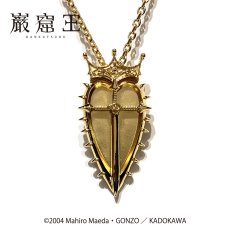 [アニメ巌窟王]モンテ・クリスト伯爵 エンブレム シルバーネックレスGD「Le Comte de“Monte-Cristo”」