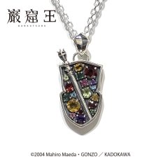 [アニメ巌窟王]モンテ・クリスト伯爵 ジュエリーエンブレム シルバーネックレスSV「Le Comte de“Monte-Cristo” JEWEL ver.」