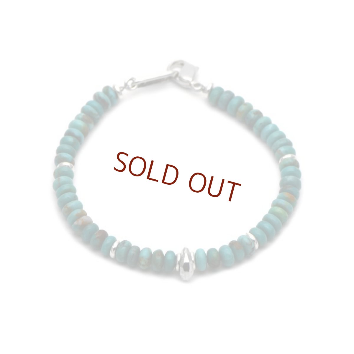 ストーンブレスレット ターコイズ