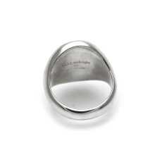 Classic Ovall Signet Ring / クラシック オーバル シグネット リング【it's 12 midnight Original | イッツトゥエルヴミッドナイト】