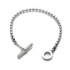 BALL CHAIN BRACELT 3.0mm (WOMEN'S) / ボール チェーン ブレスレット【it's 12 midnight Original | イッツトゥエルヴミッドナイト】