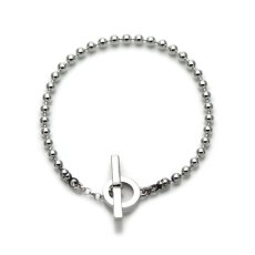 BALL CHAIN BRACELT 3.0mm (WOMEN'S) / ボール チェーン ブレスレット【it's 12 midnight Original | イッツトゥエルヴミッドナイト】