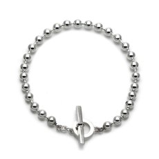 BALL CHAIN BRACELT 5.0mm (MEN'S) / ボール チェーン ブレスレット【it's 12 midnight Original | イッツトゥエルヴミッドナイト】