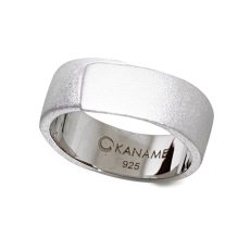 半巾帯 指飾り シルバー925 リング (シルバー)【KANAME | 金目】