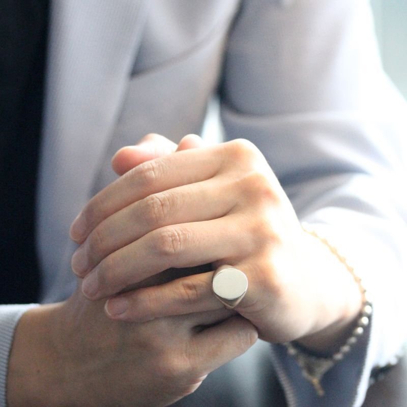 Classic Ovall Signet Ring / クラシック オーバル シグネット リング