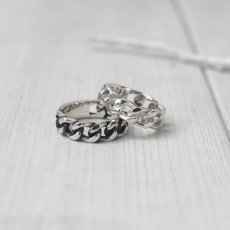 キヘイ デザイン シルバーリング [燻し加工]【LEPUS | レプス】