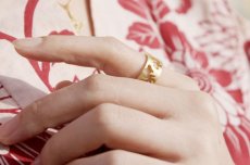 金魚 指飾り 和柄 シルバー925 リング【KANAME | 金目】
