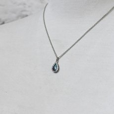 ドクソコパチェルビナ 蝶の翅 雫 ティアドロップ  シルバー925 ペンダント ネックレス【Psyche|プシュケ】