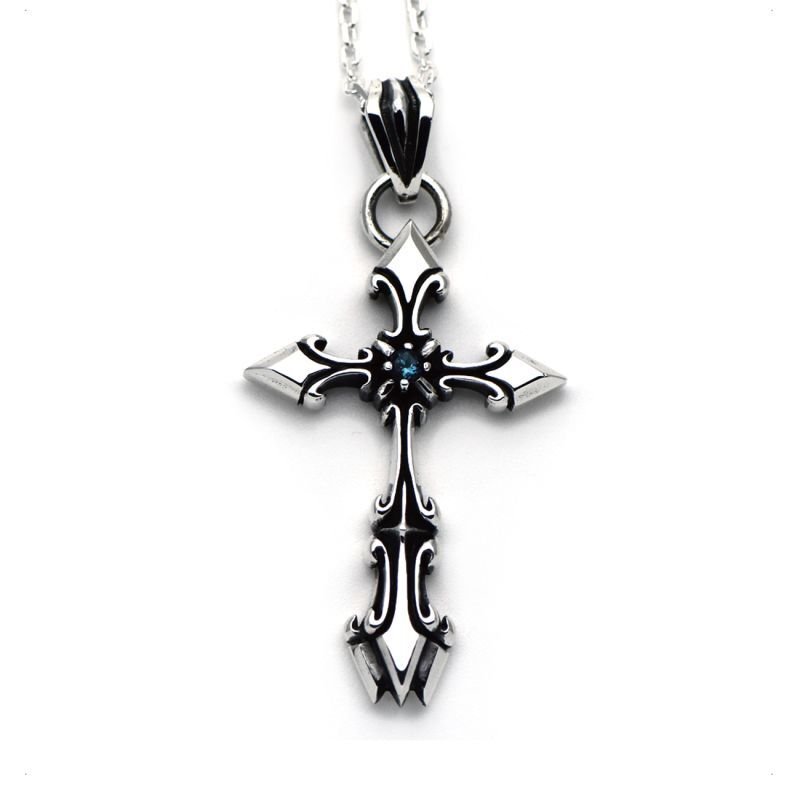 北欧神話 ユグドラシル シルバー925 クロス ペンダント ネックレス