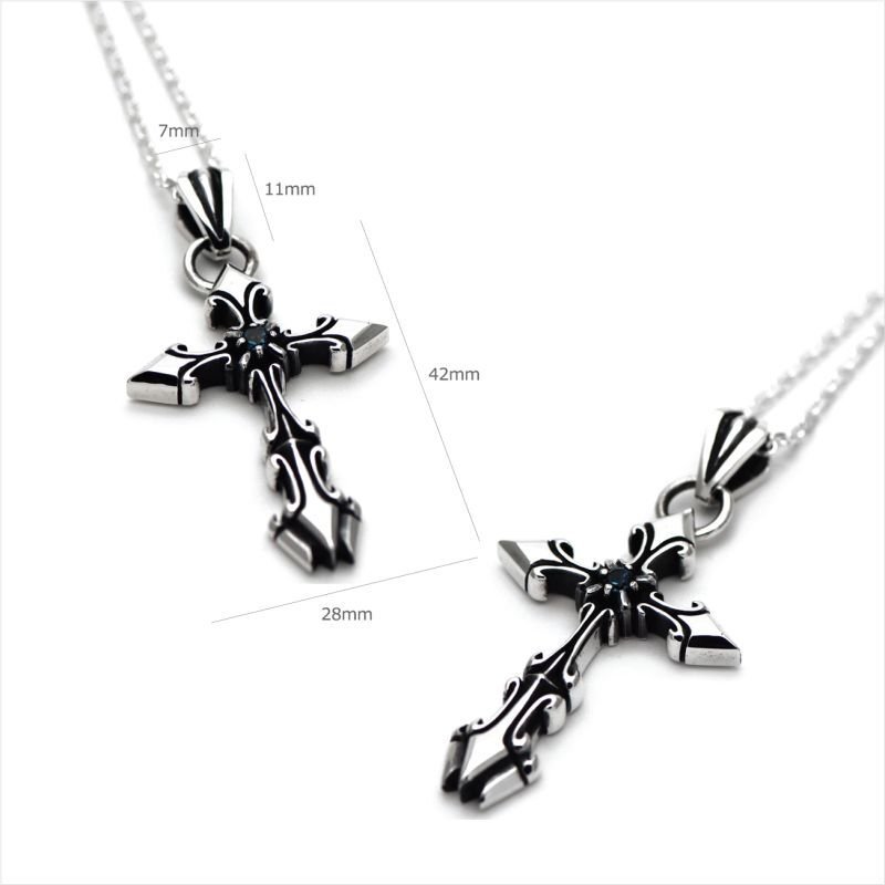 北欧神話 ユグドラシル シルバー925 クロス ペンダント ネックレス