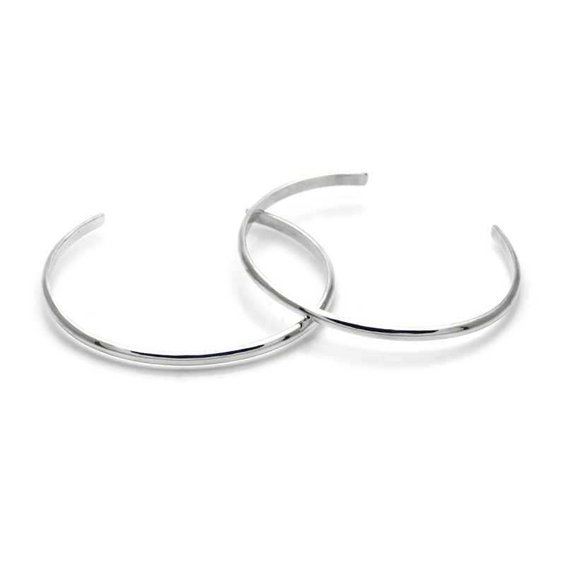 3mm Dome Bangle / 甲丸バングル シルバー 925【it's 12 midnight