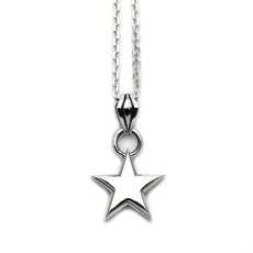 スター 星 モチーフ シルバー925 ペンダント ネックレス【cooldust | クールダスト】