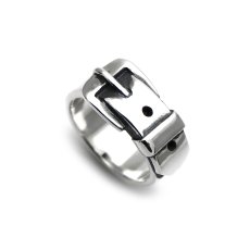 Belt Ring / ベルト リング 指輪 シルバー925（燻し加工）【it's 12 midnight Original | イッツトゥエルヴミッドナイト】