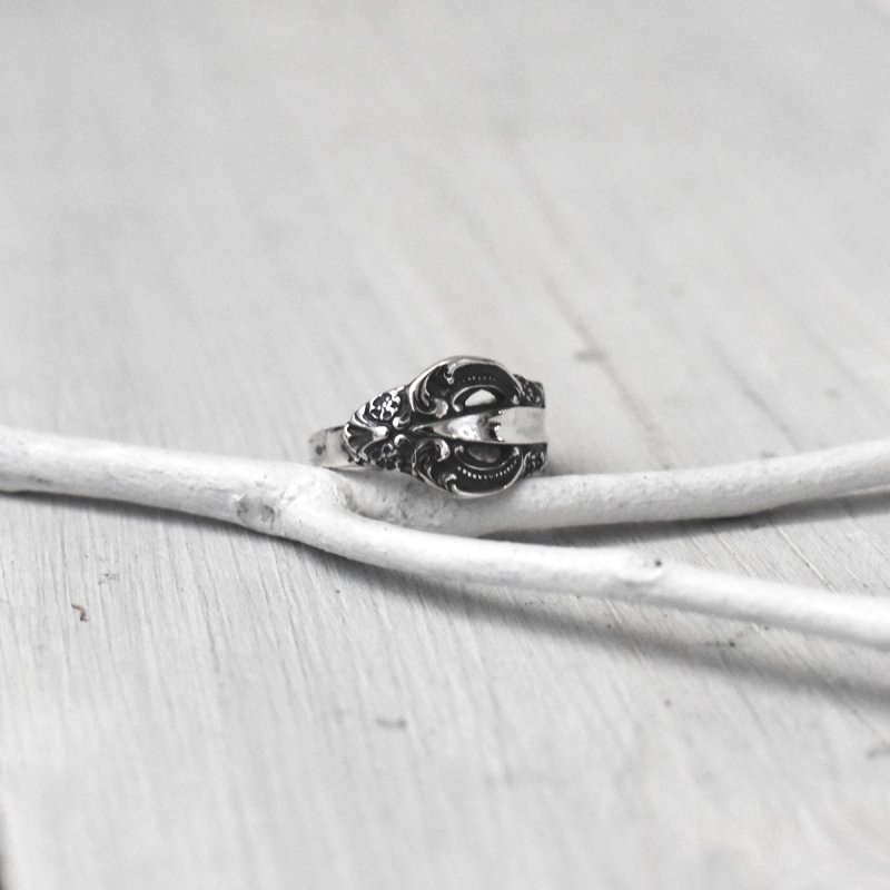 ノルウェーヴィンテージ｜スプーンリング Vintage Spoon Ring / ヴィンテージ スプーン リング 指輪 シルバー
