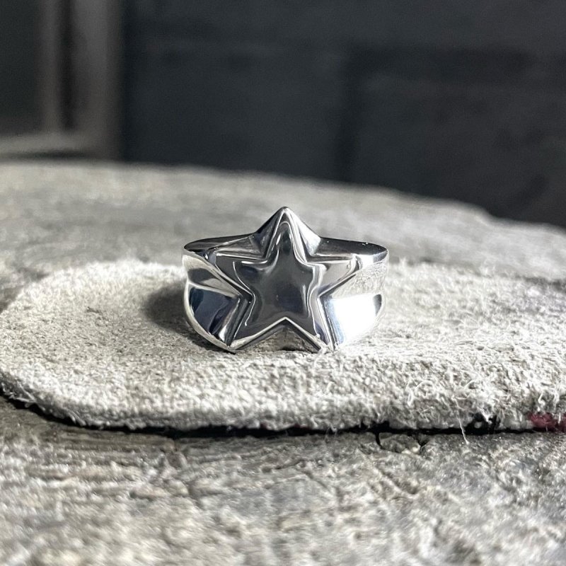 スター 星 デザイン シルバー 925 リング 指輪【cooldust | クール