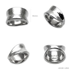 ピンキー シルバー 925 リング 指輪  (テクスチャー)【LEPUS | レプス】