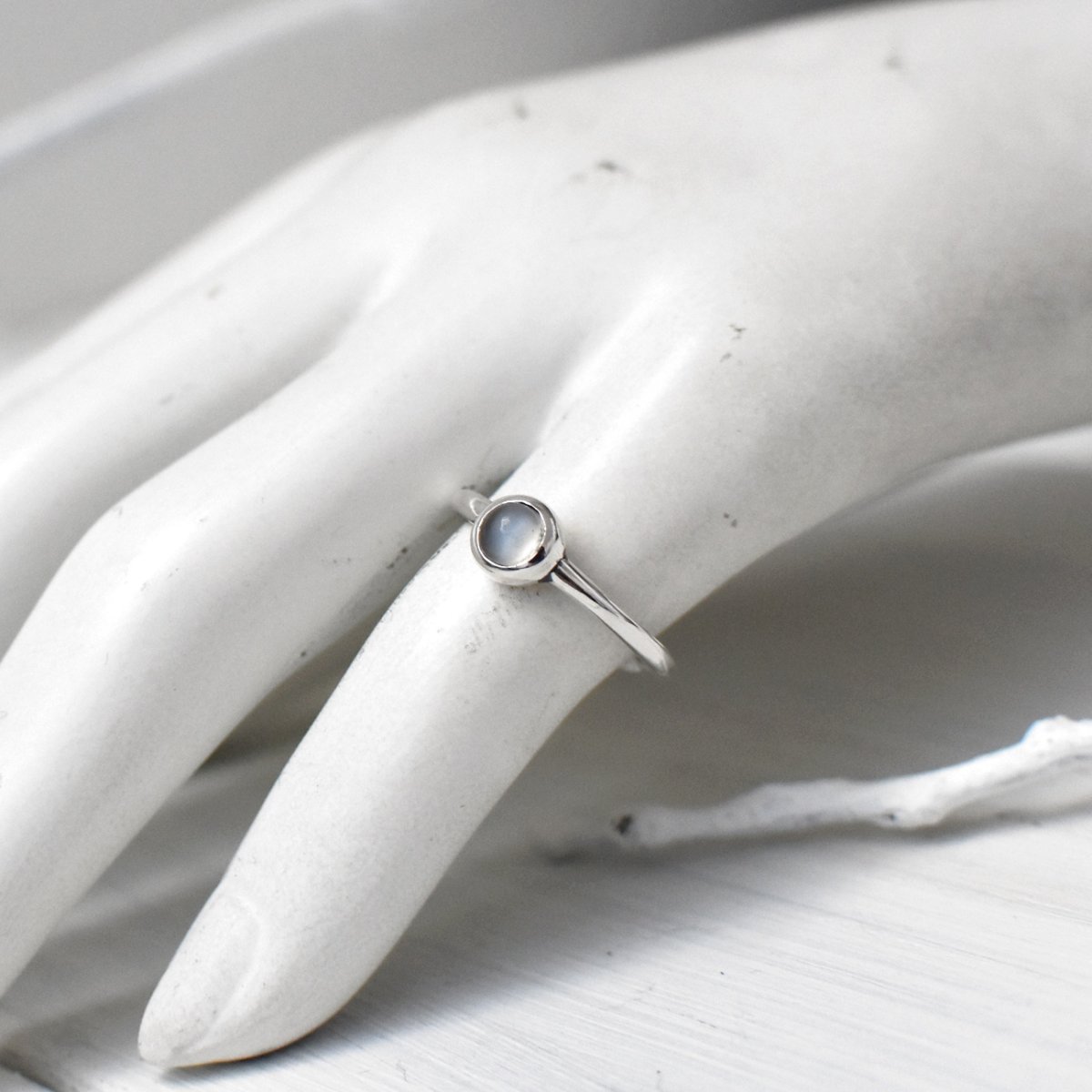 ムーンストーン シルバー 925 リング 指輪【LEPUS | レプス】