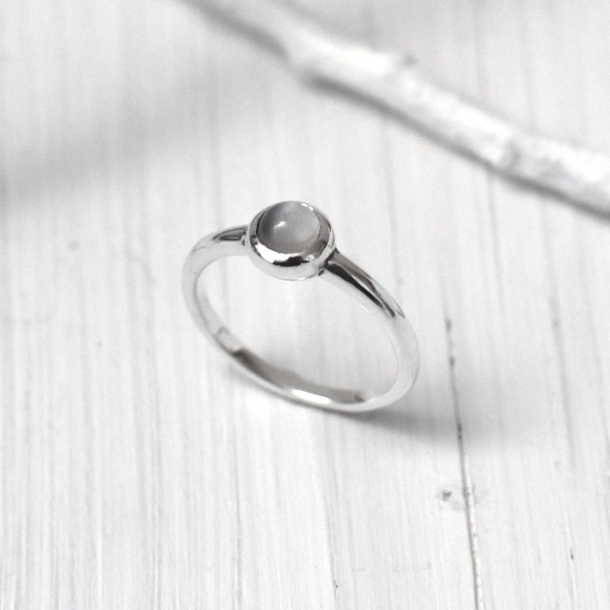 ムーンストーン シルバー 925 リング 指輪【LEPUS | レプス】