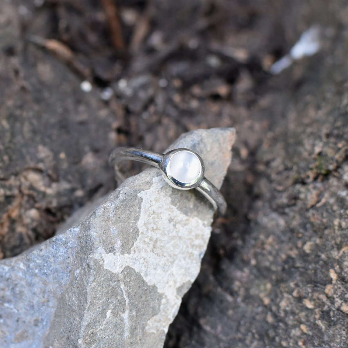 ムーンストーン シルバー 925 リング 指輪【LEPUS | レプス】