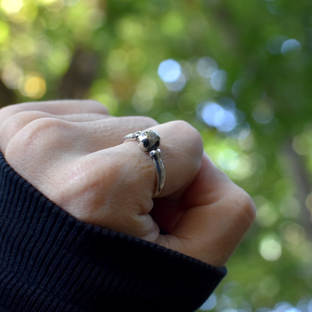 スカルヘッド シルバー925 リング 指輪【LEPUS | レプス】