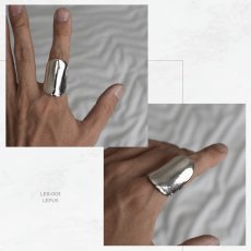アーマーシルエット シルバー 925 リング 指輪【LEPUS | レプス】