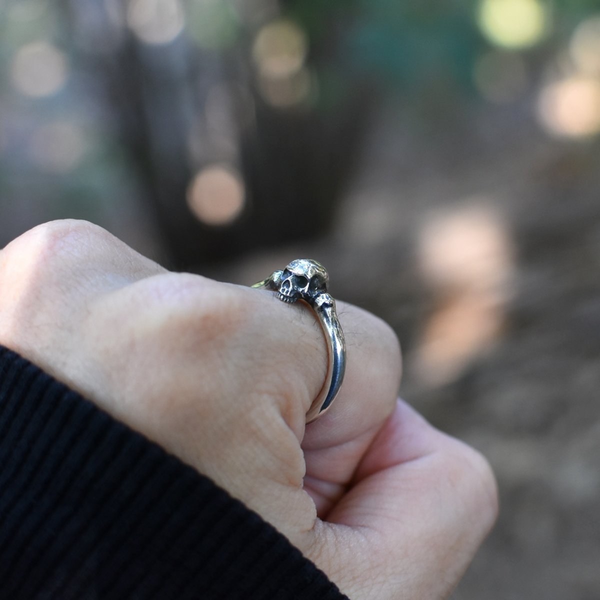スカルヘッド シルバー925 リング 指輪【LEPUS | レプス】