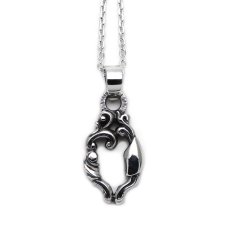 アラベスク デザイン シルバー925 ペンダント ネックレス【LEPUS | レプス】