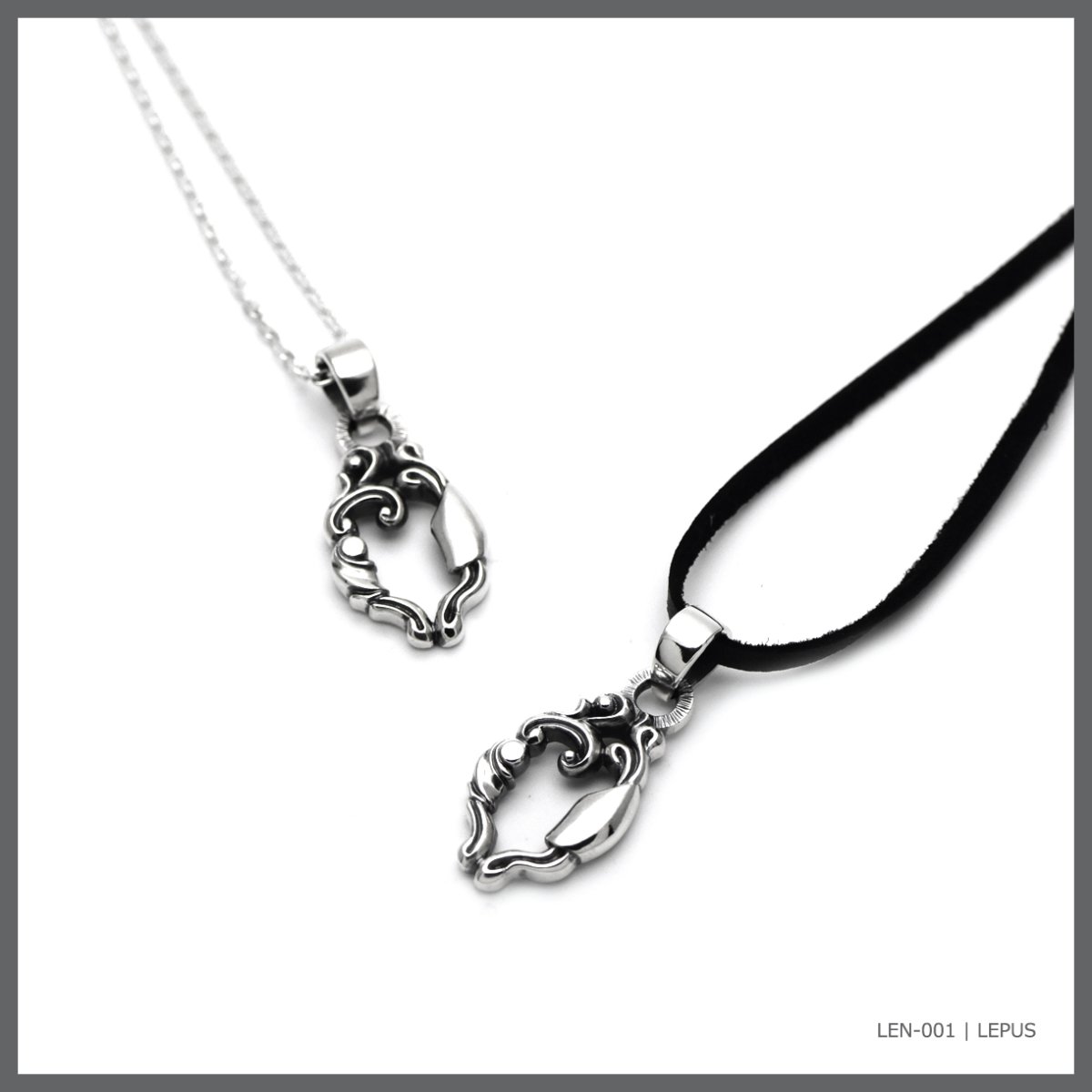 アラベスク デザイン シルバー925 ペンダント ネックレス【LEPUS | レプス】