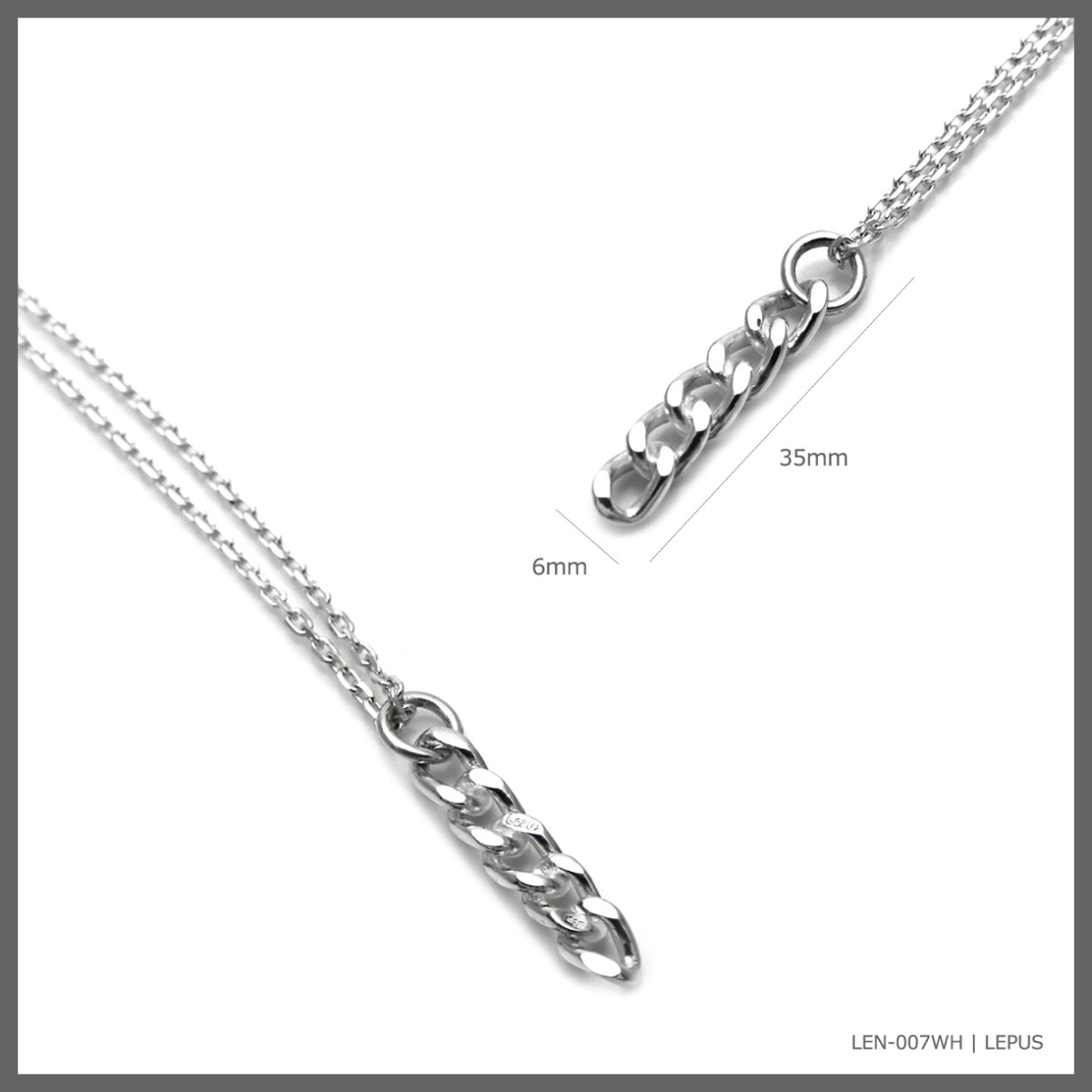 キヘイ デザイン シルバー 925 ペンダント ネックレス【LEPUS | レプス】