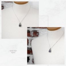 アゲハ 蝶 南京錠 シルバー925 ペンダント ネックレス ペア メンズ [誕生石]【Ageha|アゲハ】【コラボアイテム】