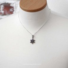 雪の結晶 スノーフレーク シルバー925 ペンダント ネックレス [誕生石]【cooldust | クールダスト】