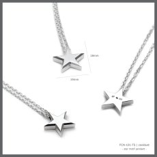 スター 星 モチーフ シルバー925 ペンダント ネックレス 【cooldust | クールダスト】