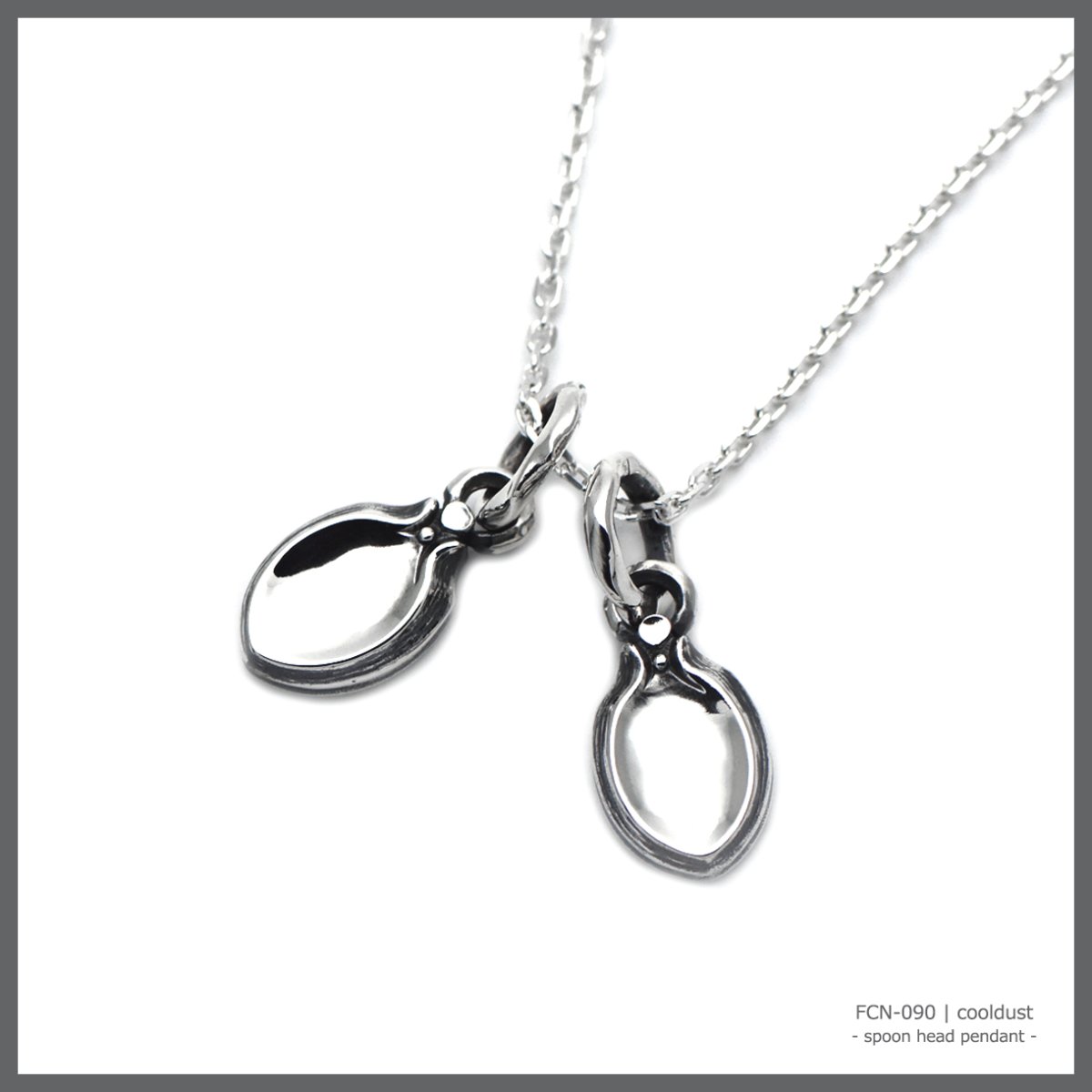 スプーンヘッド シルバー925 ペンダント ネックレス [誕生石]【cooldust | クールダスト】