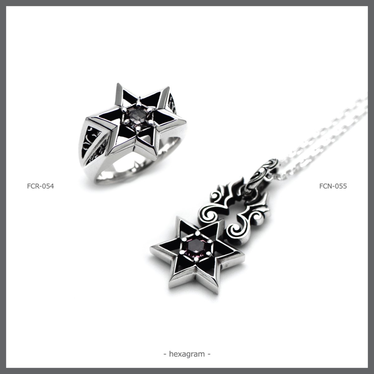 六芒星 シルバー925 ペンダント ネックレス シンセティック アレキサンドライト【cooldust | クールダスト】